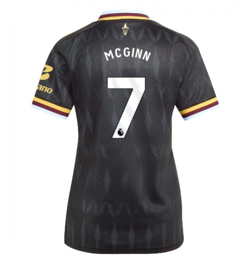 Aston Villa John McGinn #7 Venkovní Dres pro Dámské 2026-27 Krátký Rukáv Aston Villa John McGinn #7 Venkovní Dres pro Dámské 2026-27 Krátký Rukáv